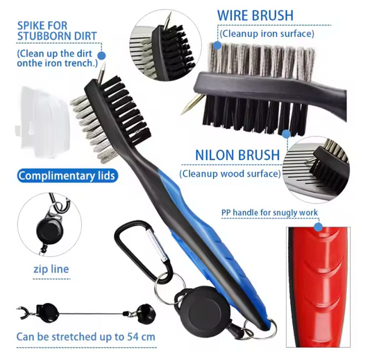 ProGroove Golf Club Cleaning Brush