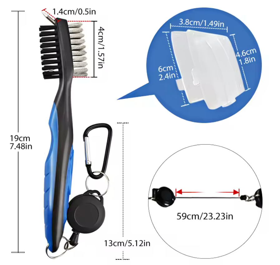 ProGroove Golf Club Cleaning Brush